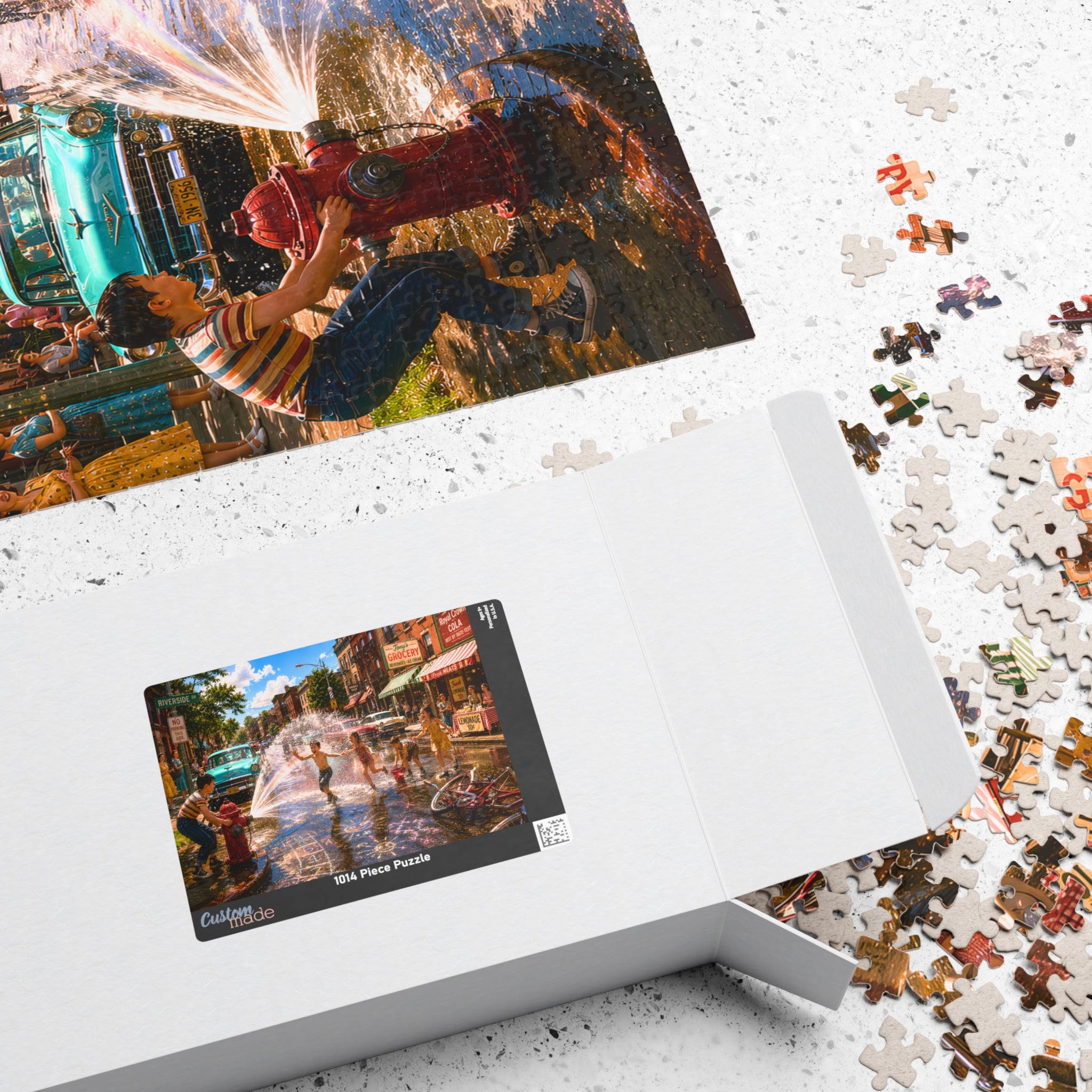 Before We Had Air Conditioning – Nostalgic Small-Town Summer Art Puzzle