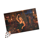 Dressed for Trouble – Vintage Cocktail Lounge Jigsaw Puzzle