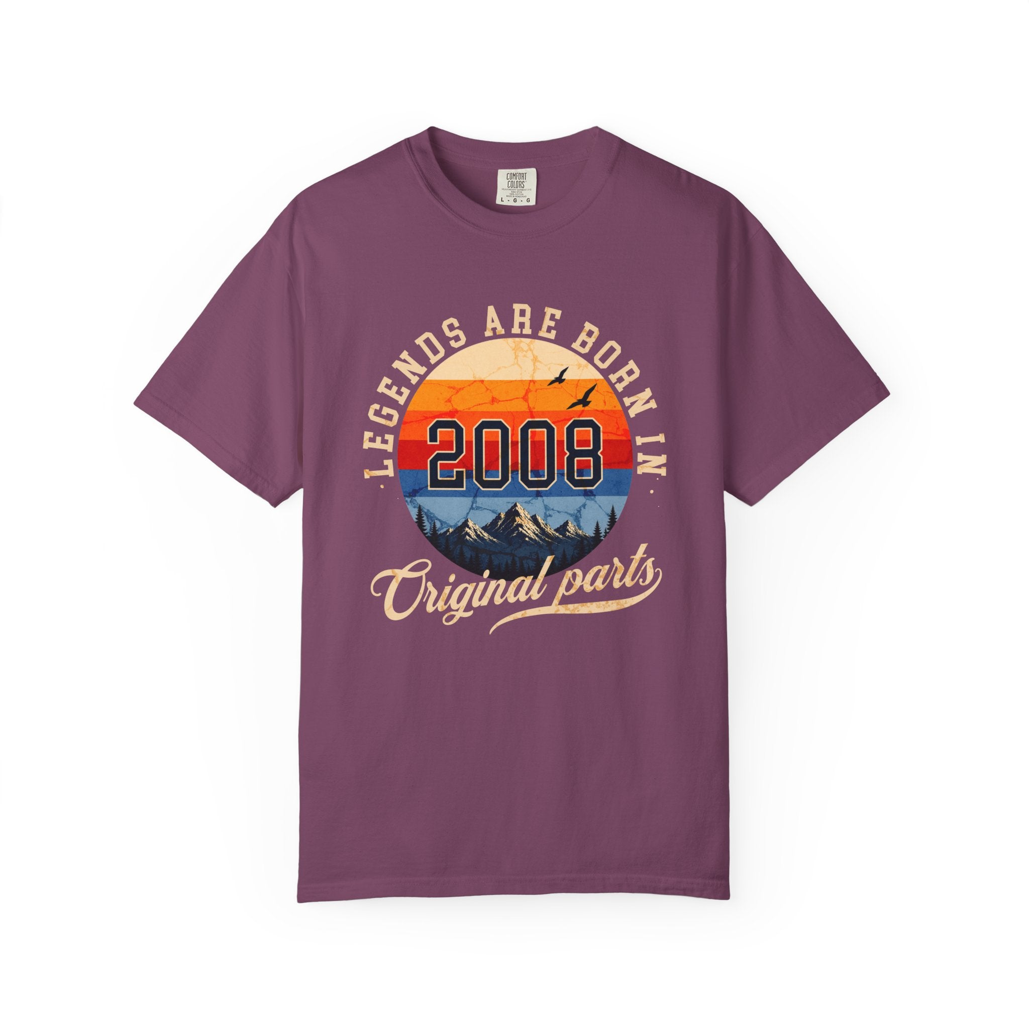 Legends Are Born in 2008 – 18th Birthday T-Shirt