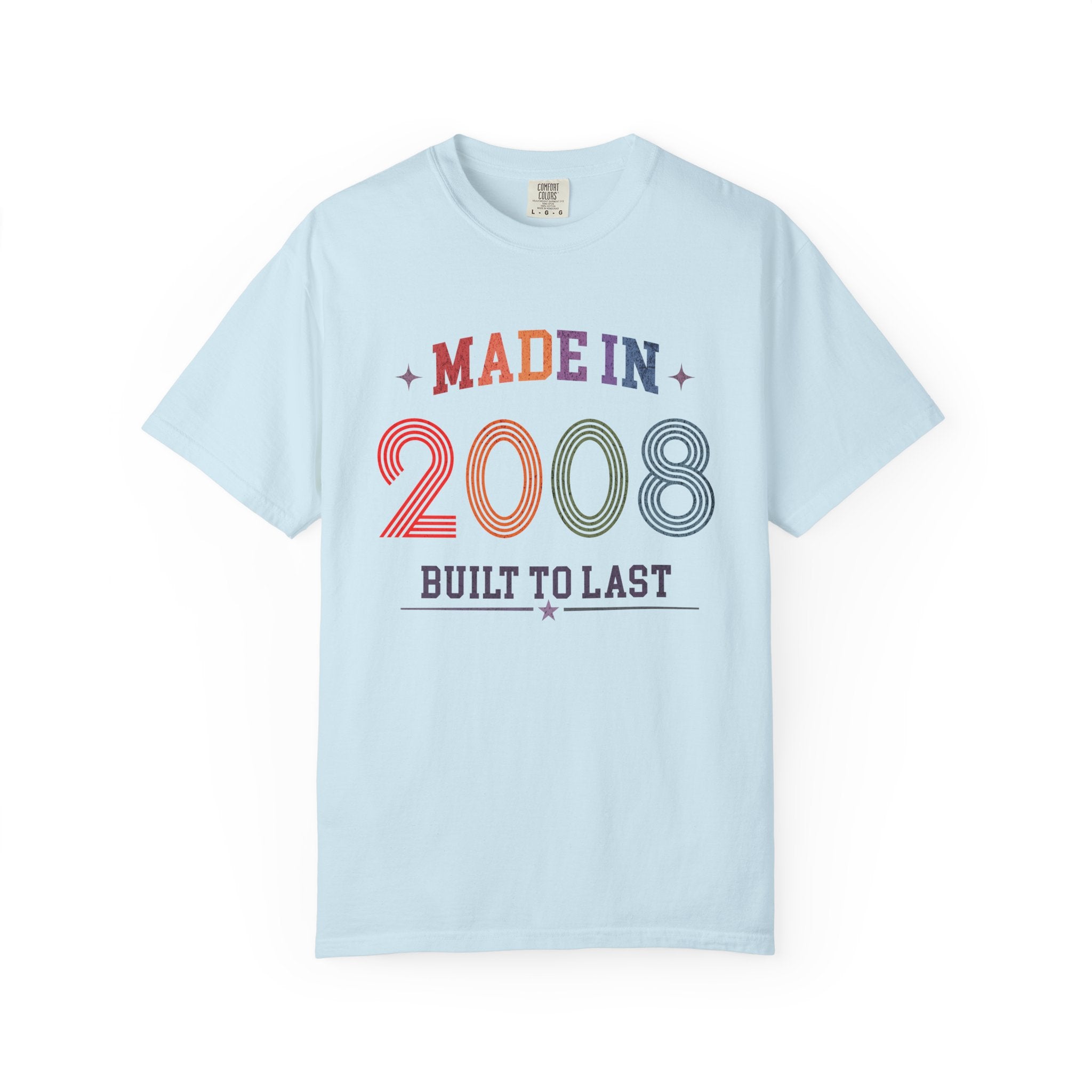 Made in 2008 T-Shirt – 18th Birthday Gift