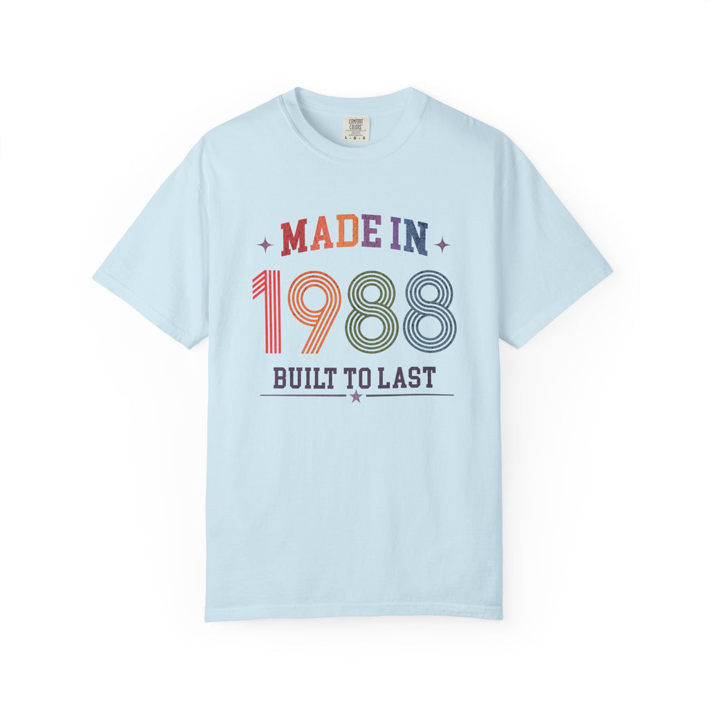 Made in 1988 – Birthday T-Shirt | Built to Last