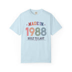 Made in 1988 – Birthday T-Shirt | Built to Last