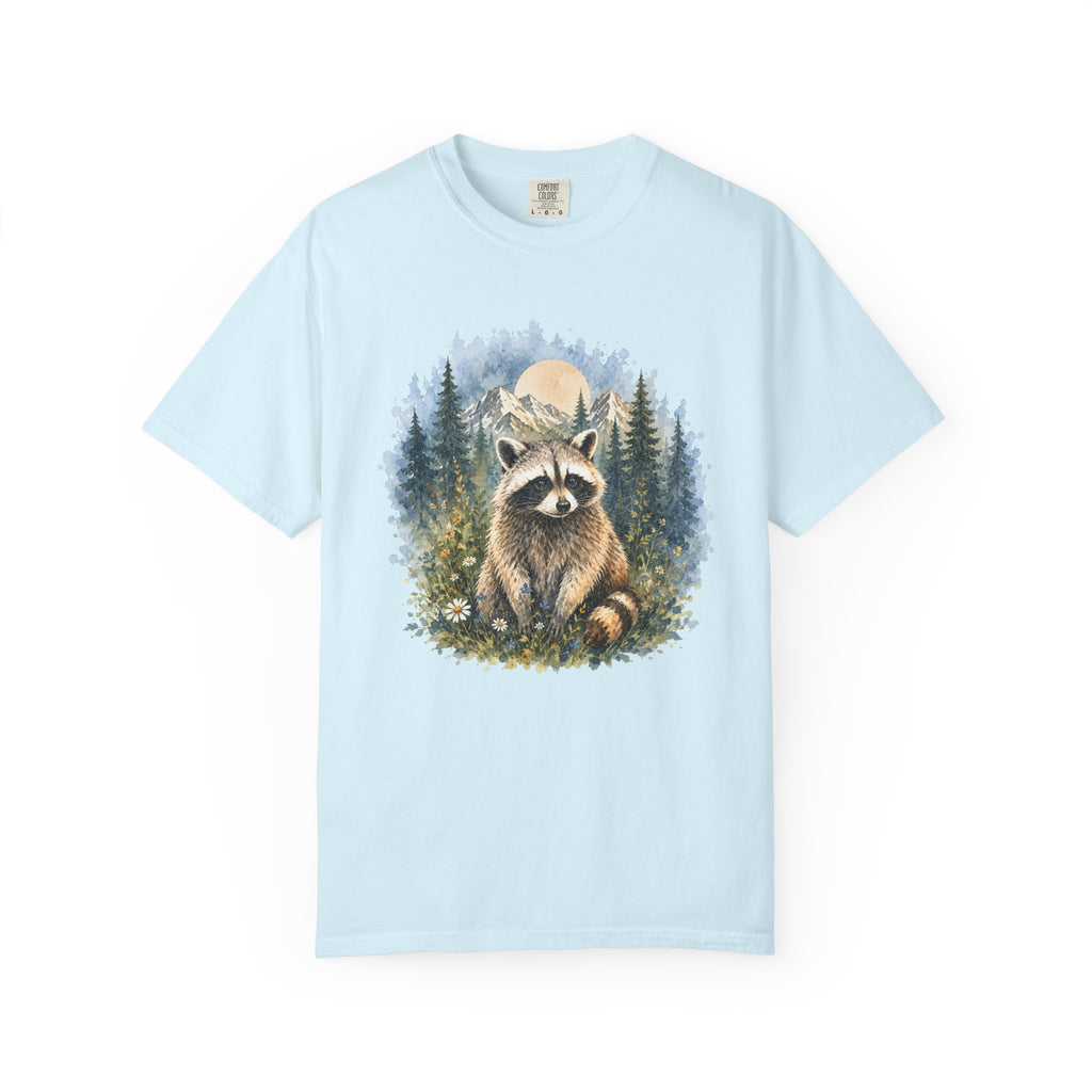 Raccoon Nature – Woodland Animal T-Shirt | Explorer Edition