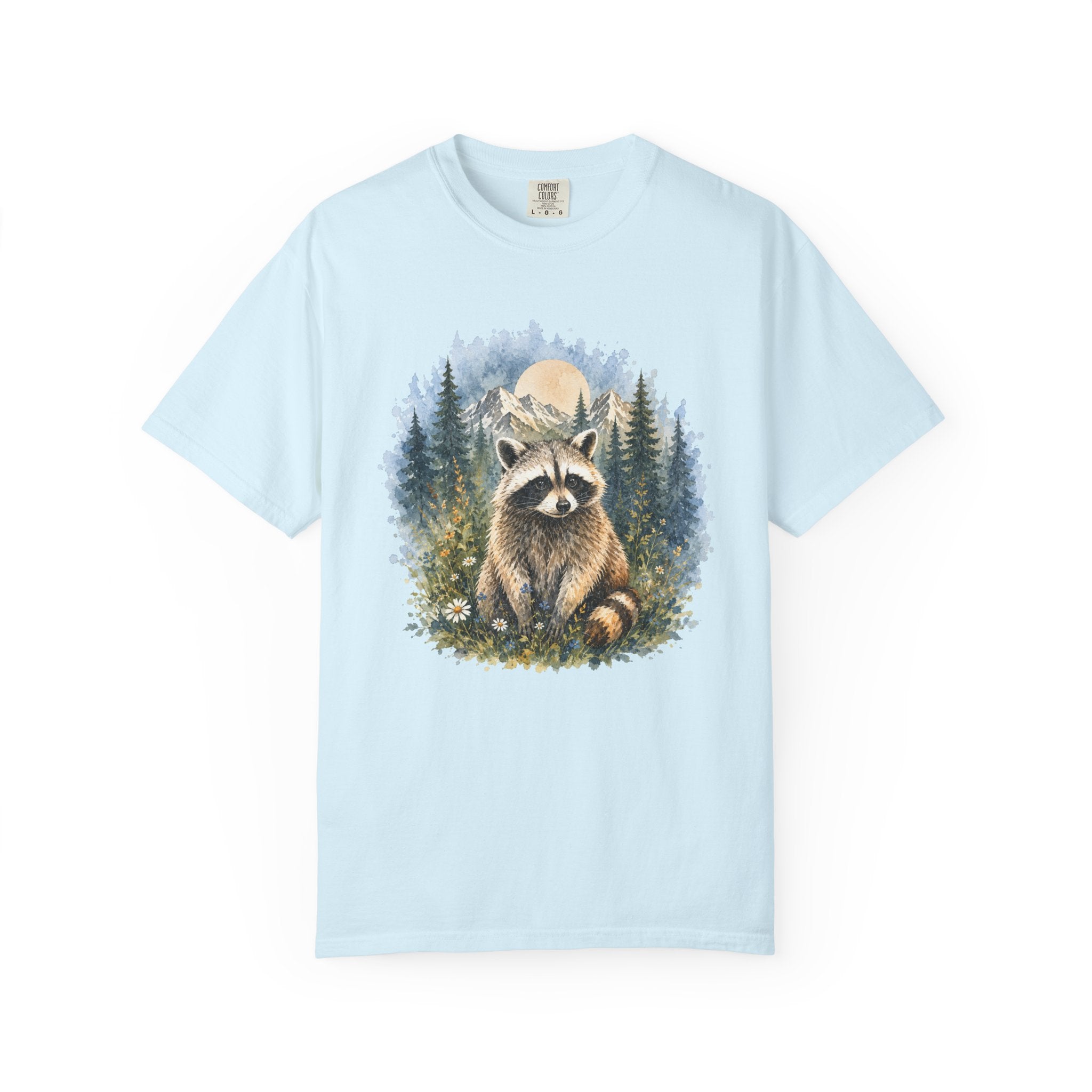 Raccoon Nature – Woodland Animal T-Shirt | Explorer Edition