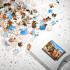 Out of Office, Possibly Forever – Retro California Beach Art Puzzle