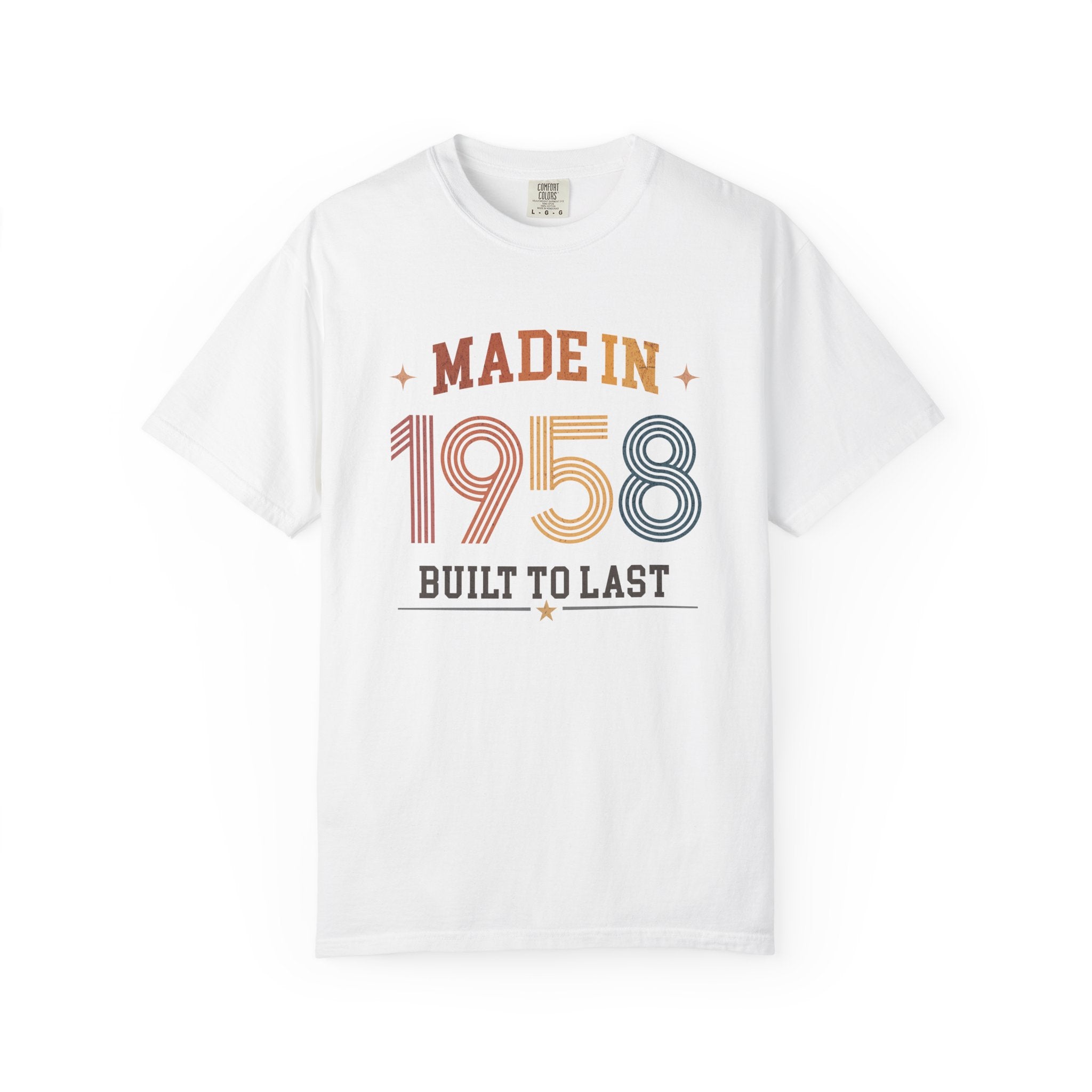 Made in 1958 T-Shirt – 68th Birthday Gift
