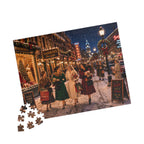 Darling, I Bought You Something – Vintage Christmas Shopping Art Puzzle