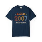Made in 2007 T-Shirt – 19th Birthday Gift