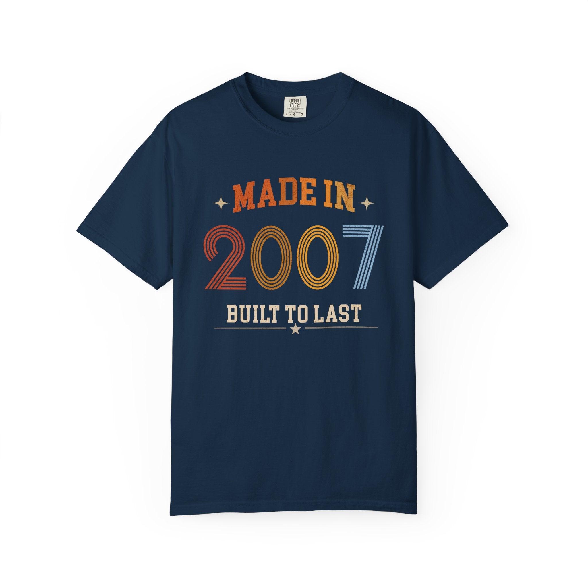 Made in 2007 T-Shirt – 19th Birthday Gift