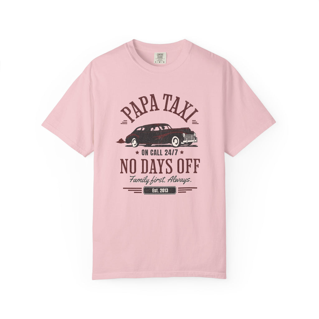 Papa Taxi Since 2013 – Vintage Dad T-Shirt, Gift for Dad