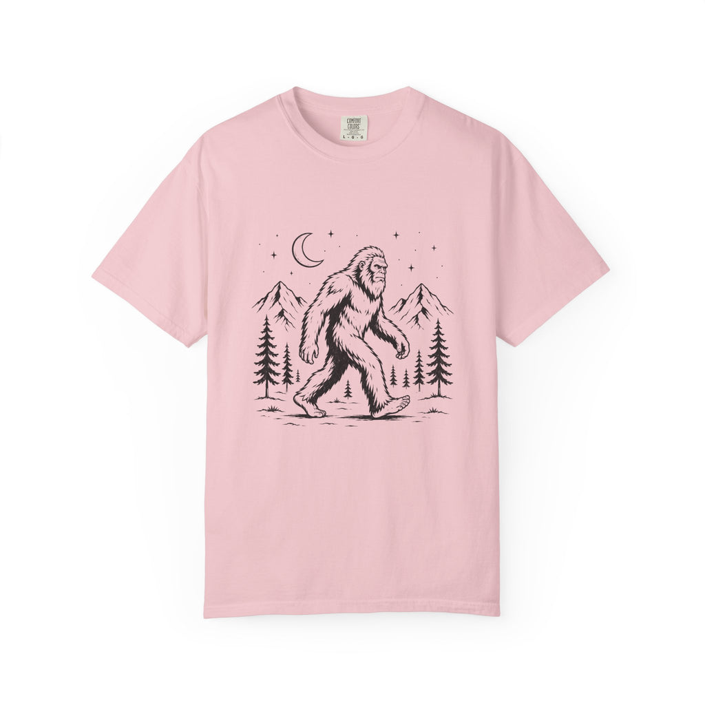 Moonlight Bigfoot – Night Hike T-Shirt | Outdoors Edition