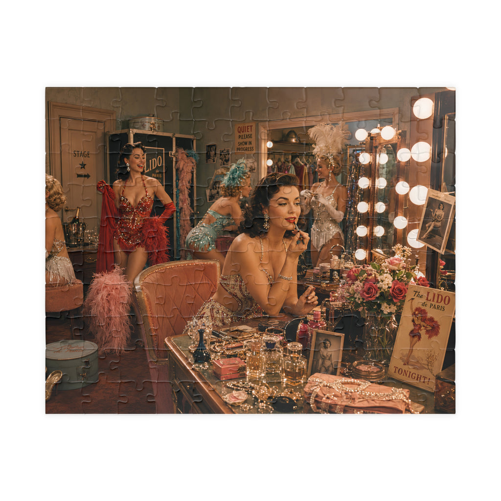 The Show Starts Here – Vintage Backstage Jigsaw Puzzle