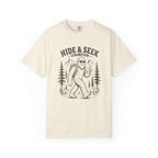 Hide and Seek Champion Shirt, Funny Bigfoot Tee, Sasquatch Joke Gift, Camping Humor Shirt, Comfort Colors