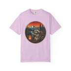 Camping Raccoon – Campfire T-Shirt | Explorer Edition