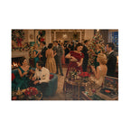 Christmas Cocktail Party – Vintage Holiday Glamour Art Puzzle