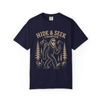 Hide and Seek Champion Shirt, Funny Bigfoot Tee, Sasquatch Joke Gift, Camping Humor Shirt, Comfort Colors