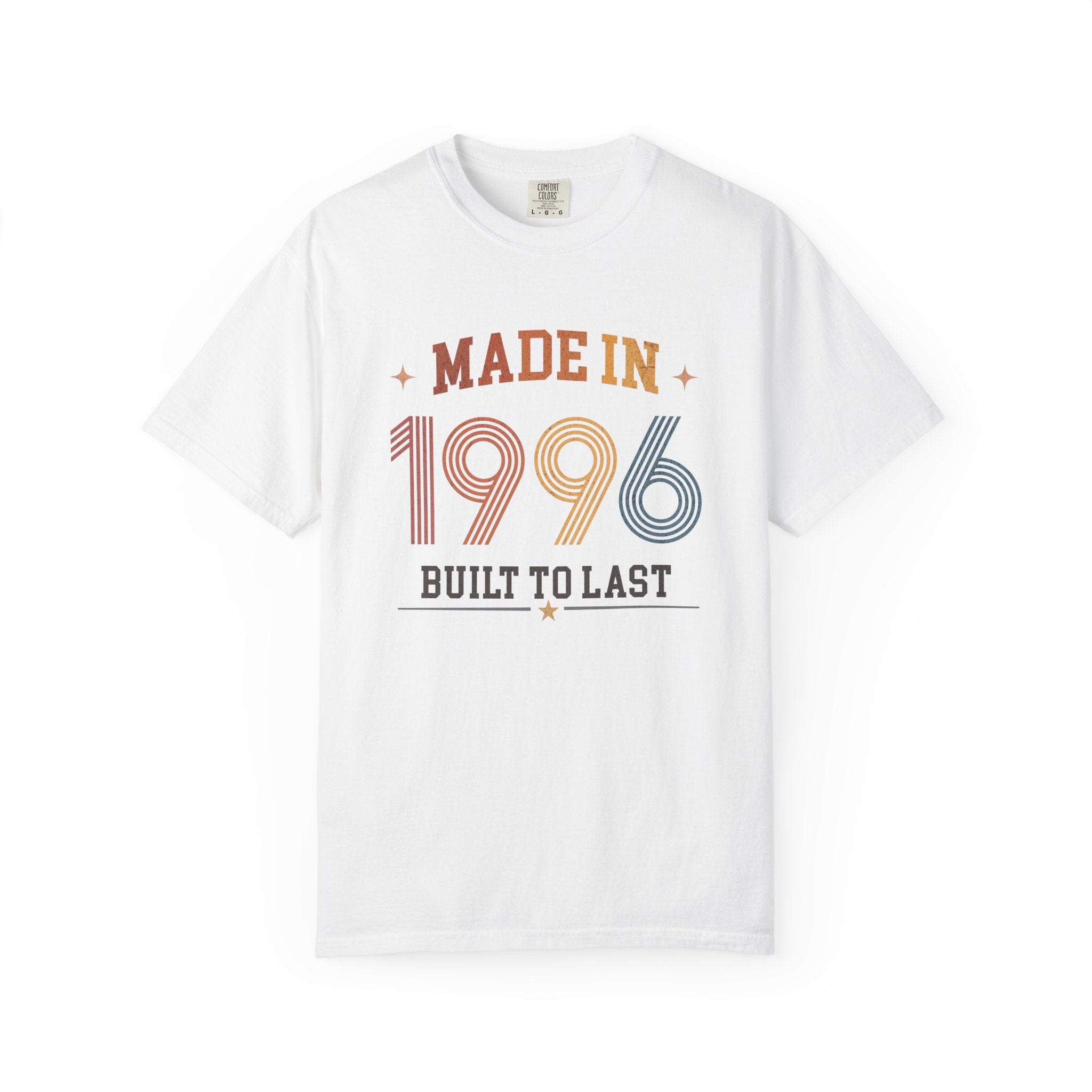 Made in 1996 T-Shirt – 30th Birthday Gift