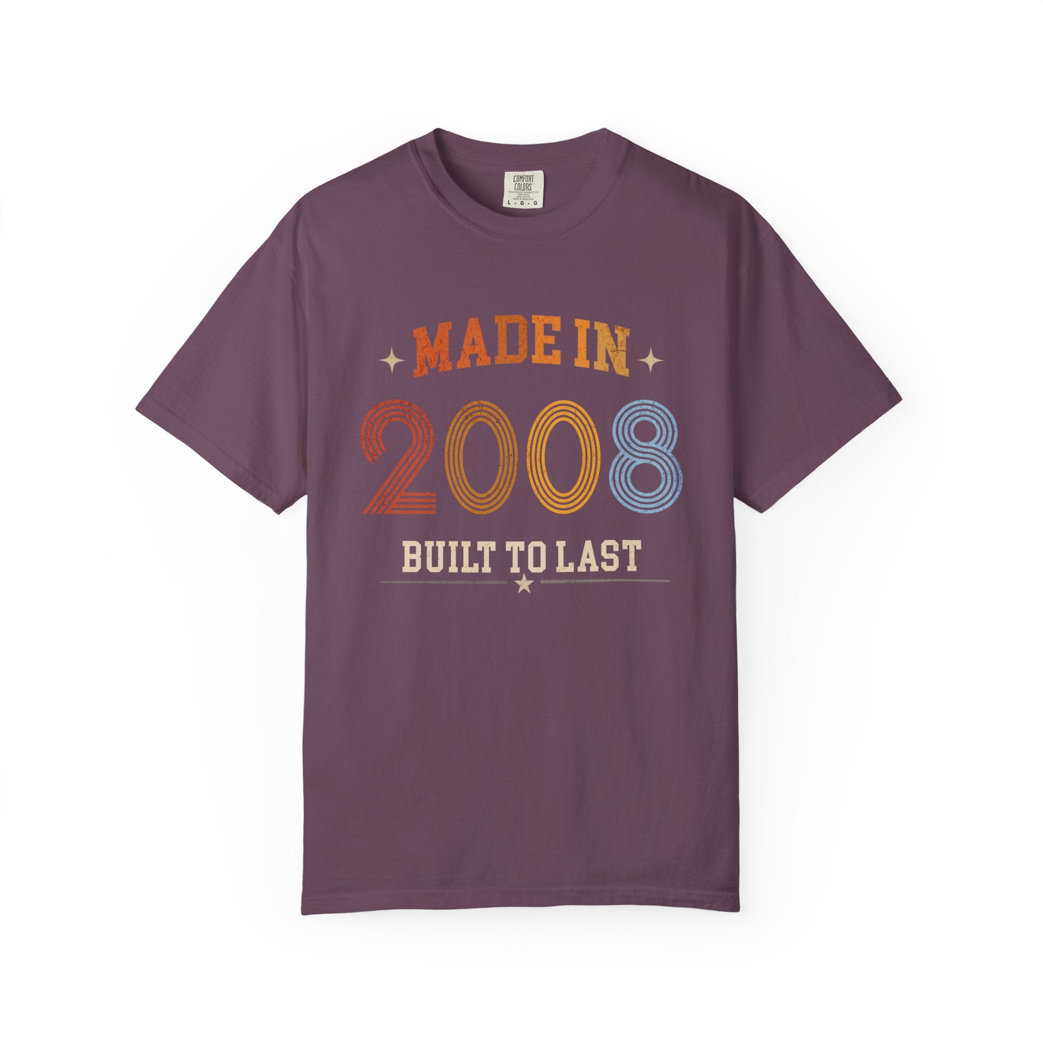 Made in 2008 T-Shirt – 18th Birthday Gift