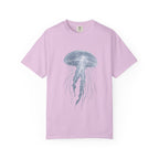 Large Jellyfish Graphic T-Shirt, Ocean Art Tee, Watercolor Sea Life Shirt, Coastal Lifestyle Gift, Beach Lover Tee