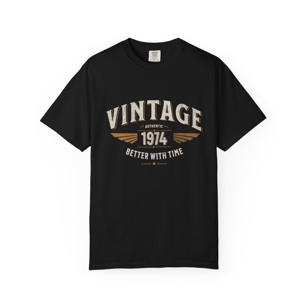 Better With Time 1974 T-Shirt – 52nd Birthday Gift