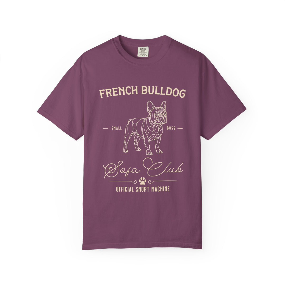 Born to Lounge – French Bulldog T-Shirt