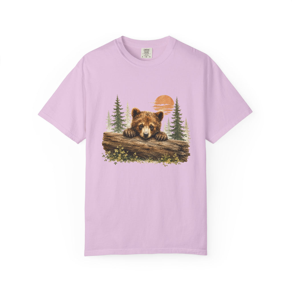 Curious Bear Cub – Wildlife Explorer T-Shirt | Outdoors Edition
