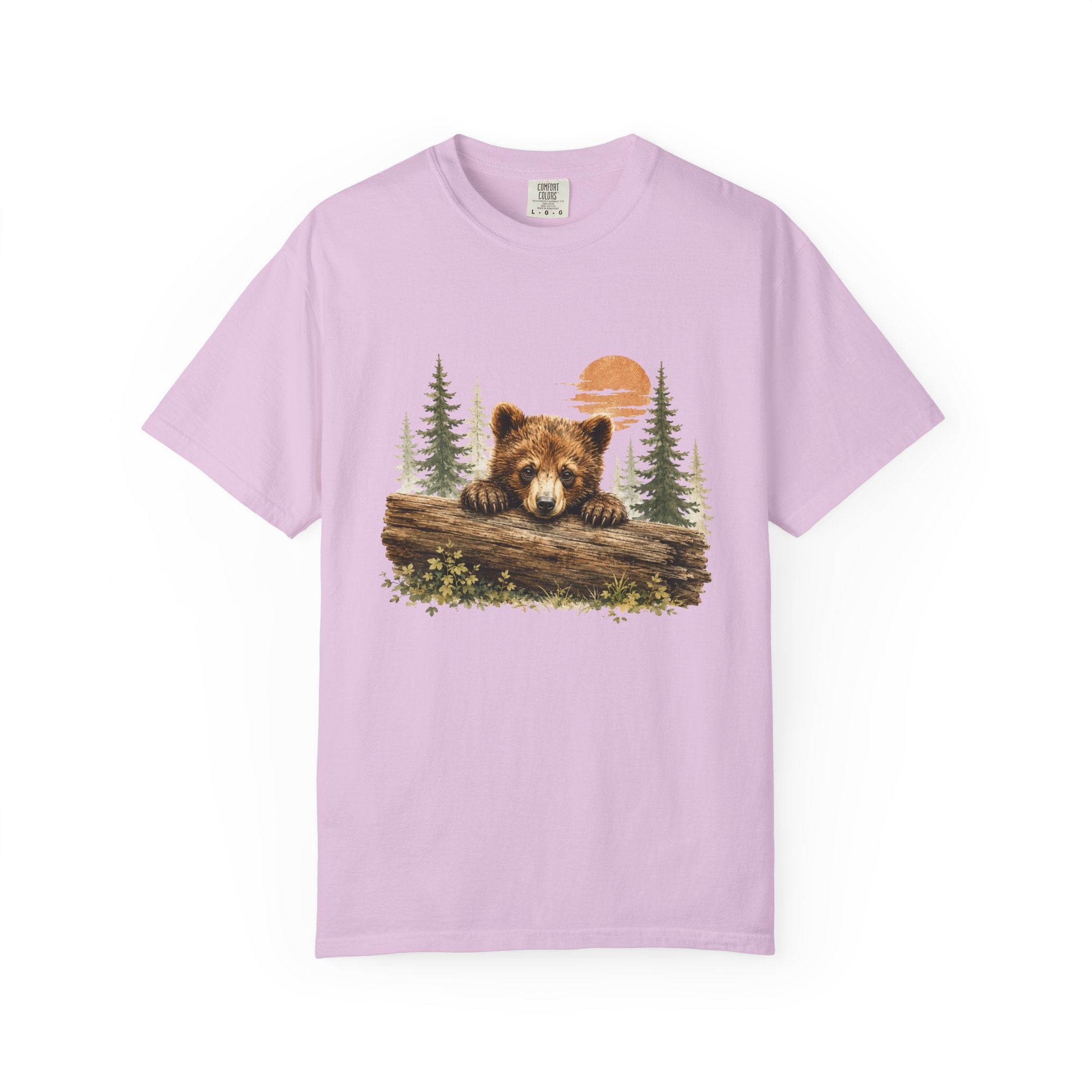 Curious Bear Cub – Wildlife Explorer T-Shirt | Outdoors Edition