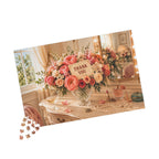 A Little Thank You – Floral Thank You Art Puzzle