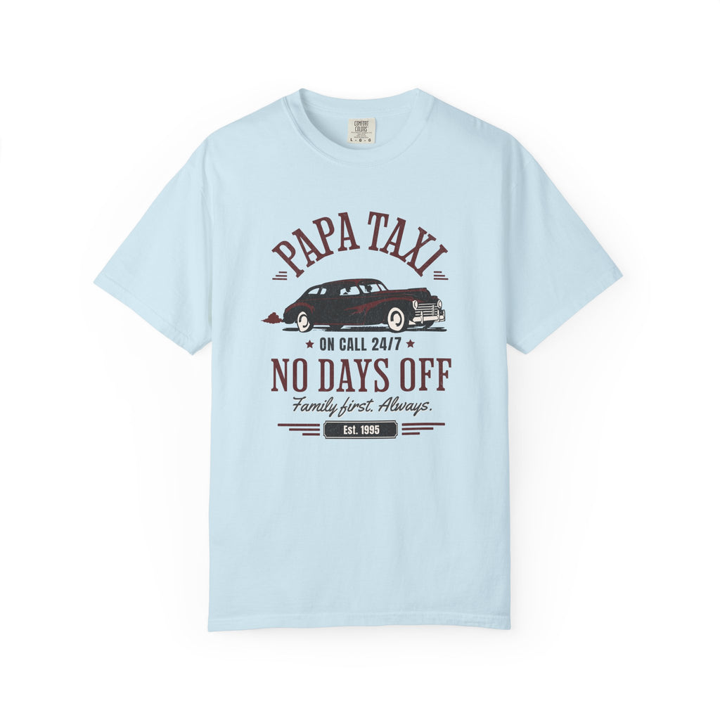 Papa Taxi Since 1995 – Vintage Dad T-Shirt, Gift for Dad