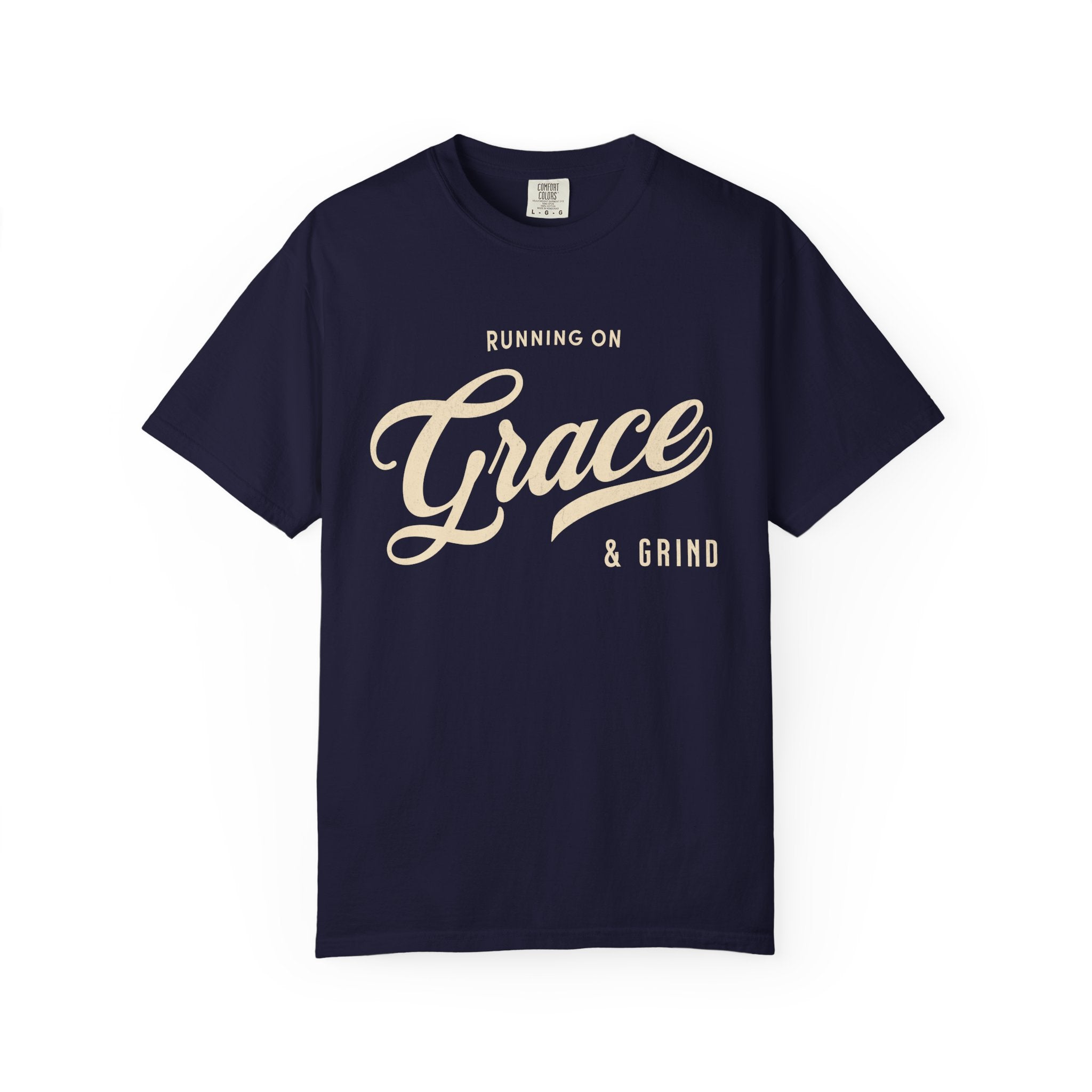 Fueled by Grace & Grind – Faith & Motivation T-Shirt | Explorer Edition