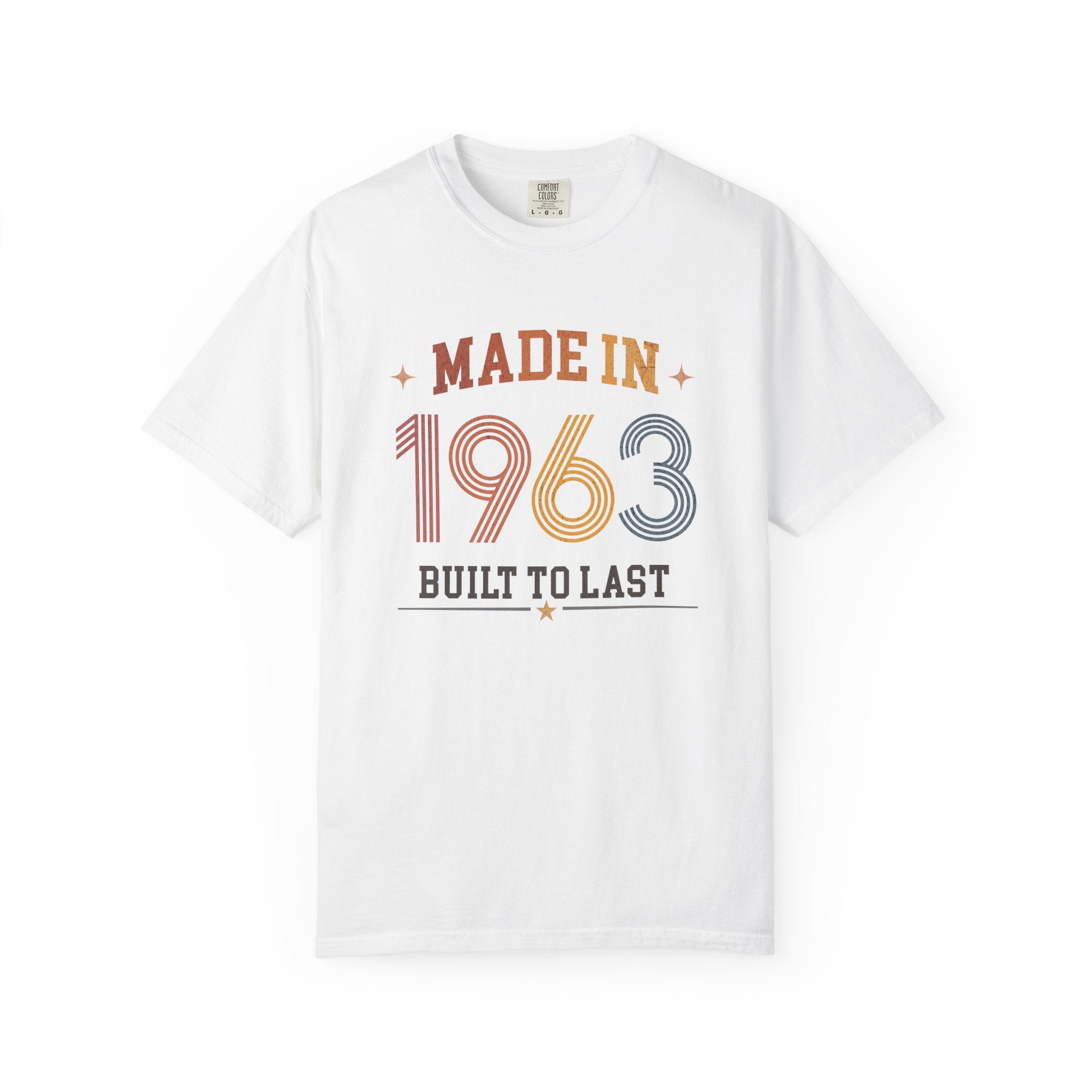 Made in 1963 T-Shirt – 63rd Birthday Gift