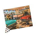 I'm Just Looking, Darling – Vintage Car Dealership Art Puzzle