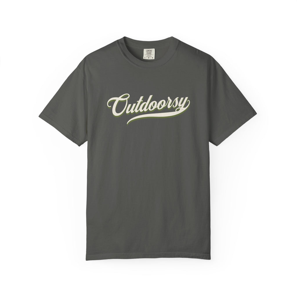 Outdoorsy – Cabin Life & Campfire T-Shirt | Explorer Edition