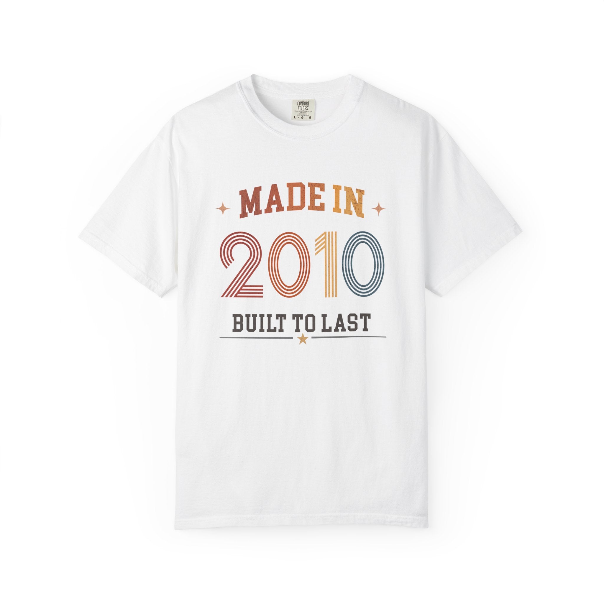 Made in 2010 T-Shirt – 16th Birthday Gift
