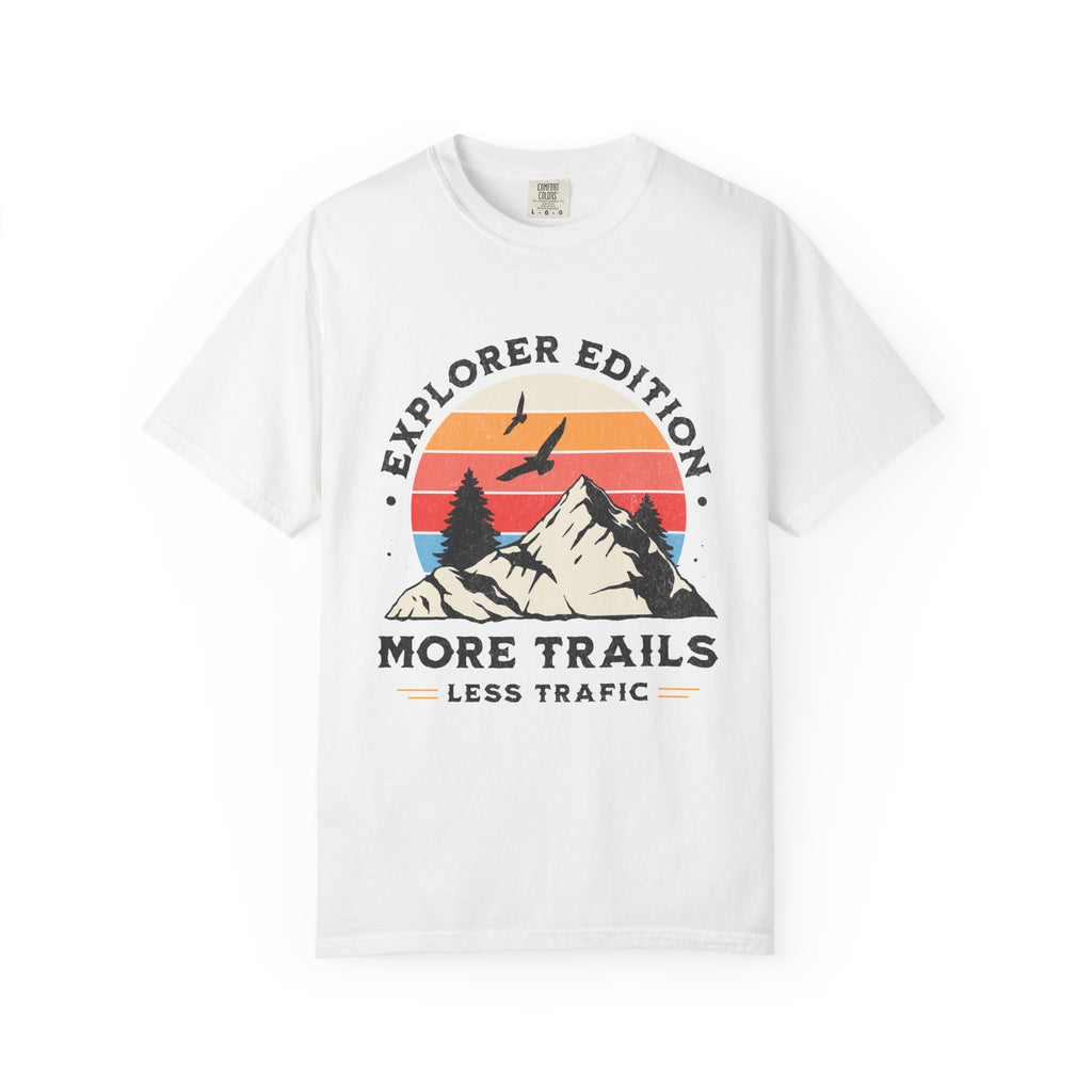 More Trails Less Traffic – Hiking T-Shirt | Outdoors Edition