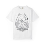 Night Dreamer Bear Shirt, Moon Bear Graphic Tee, Wildlife Lover Gift, Woodland Nature Shirt, Comfort Colors Tee