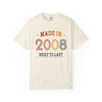Made in 2008 T-Shirt – 18th Birthday Gift