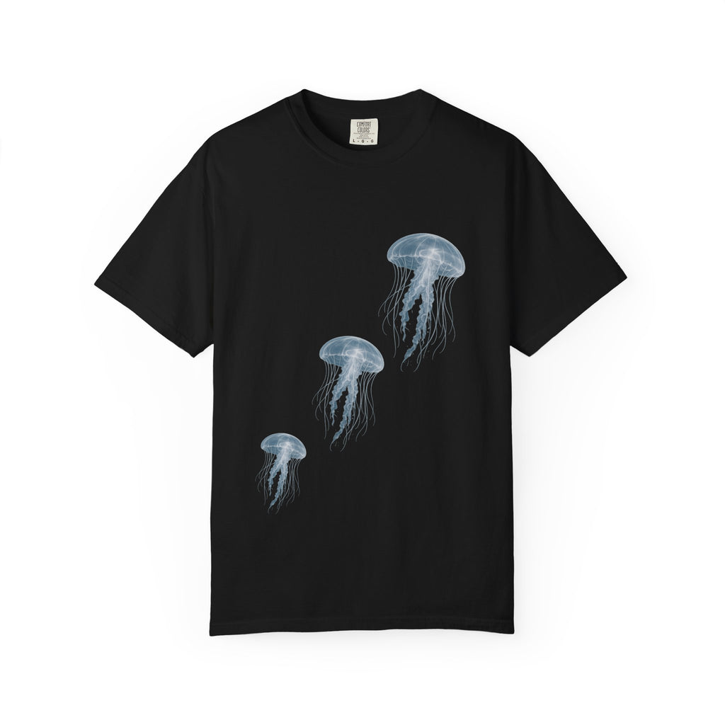 Watercolor Jellyfish T-Shirt, Ocean Lover Gift, Coastal Aesthetic Shirt, Sea Life Tee, Marine Biology Gift, Beach Vacation Shirt