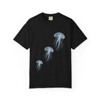 Watercolor Jellyfish T-Shirt, Ocean Lover Gift, Coastal Aesthetic Shirt, Sea Life Tee, Marine Biology Gift, Beach Vacation Shirt