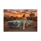 Last Exit Before Nowhere – Desert Road Trip Jigsaw Puzzle