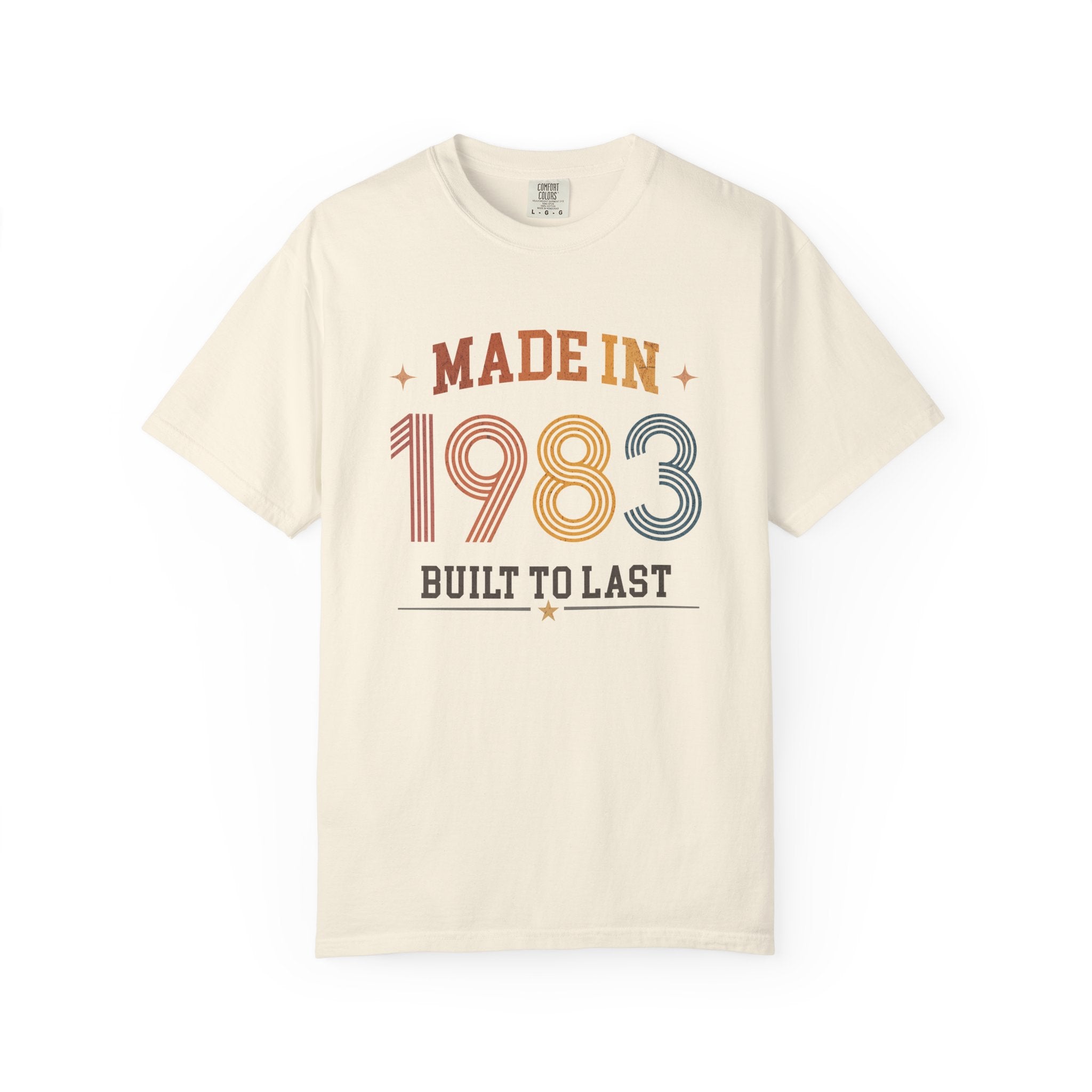 Made in 1983 T-Shirt – 43rd Birthday Gift
