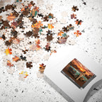Last Exit Before Nowhere – Desert Road Trip Jigsaw Puzzle