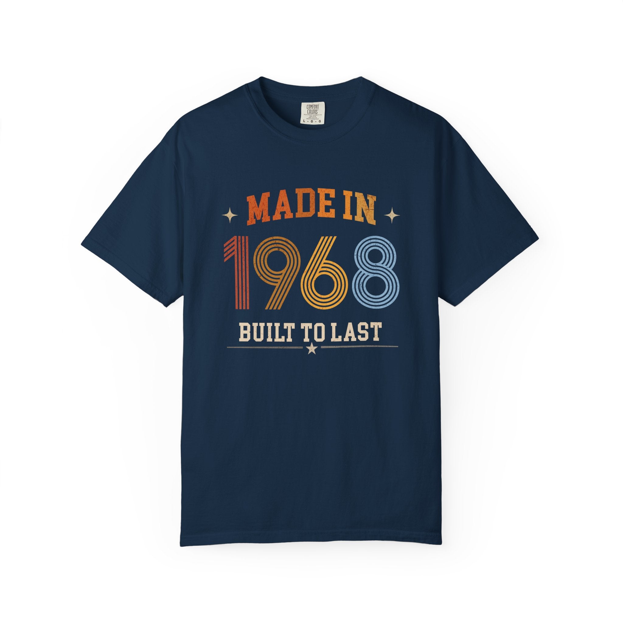 Made in 1968 T-Shirt – 58th Birthday Gift