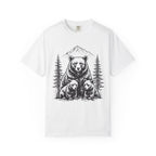Bear Family Nature Shirt, Wildlife Lover Gift, Woodland Animal Tee, Forest Family Graphic Shirt, Comfort Colors Tee