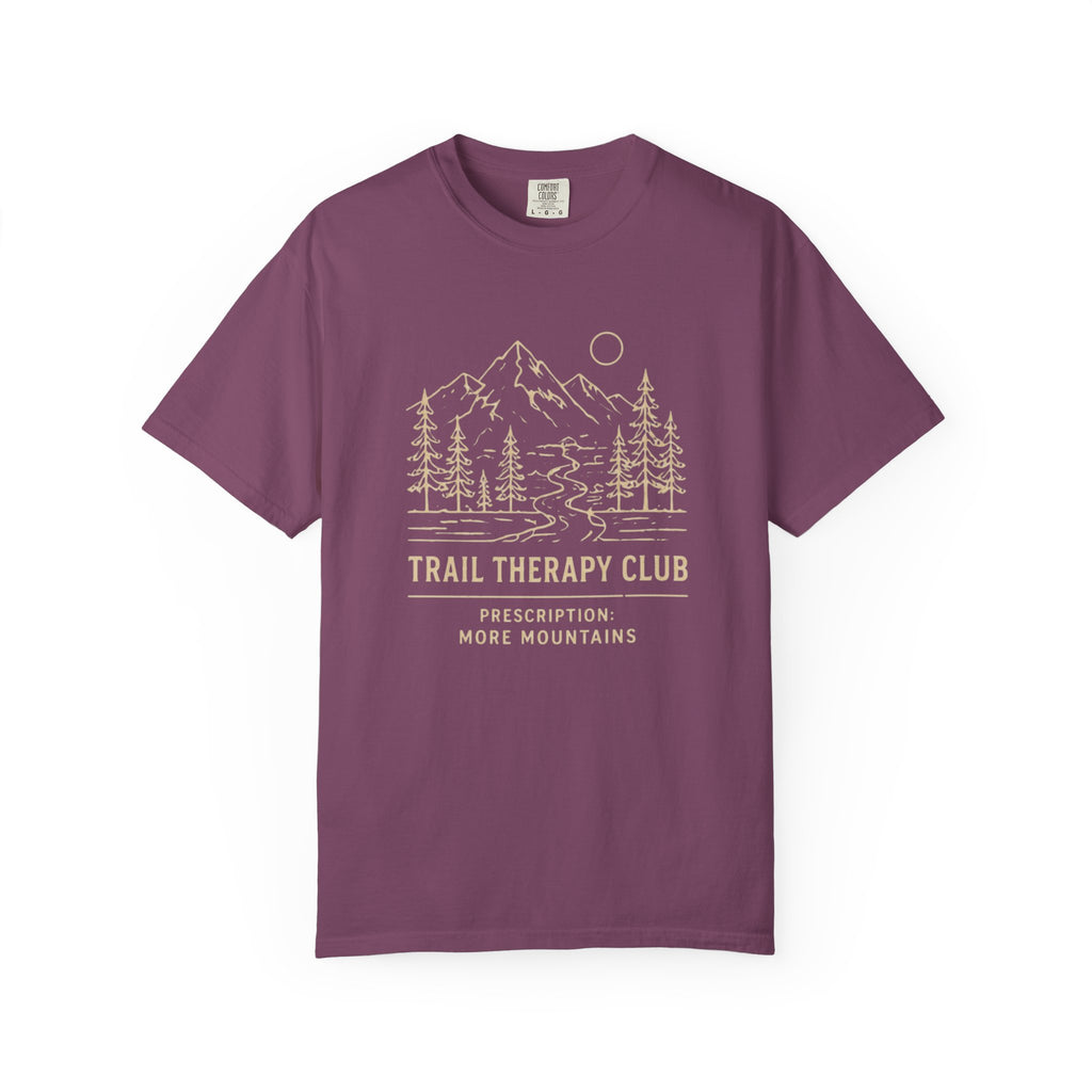 Trail Therapy Club – Minimal Mountain T-Shirt | Outdoors Edition