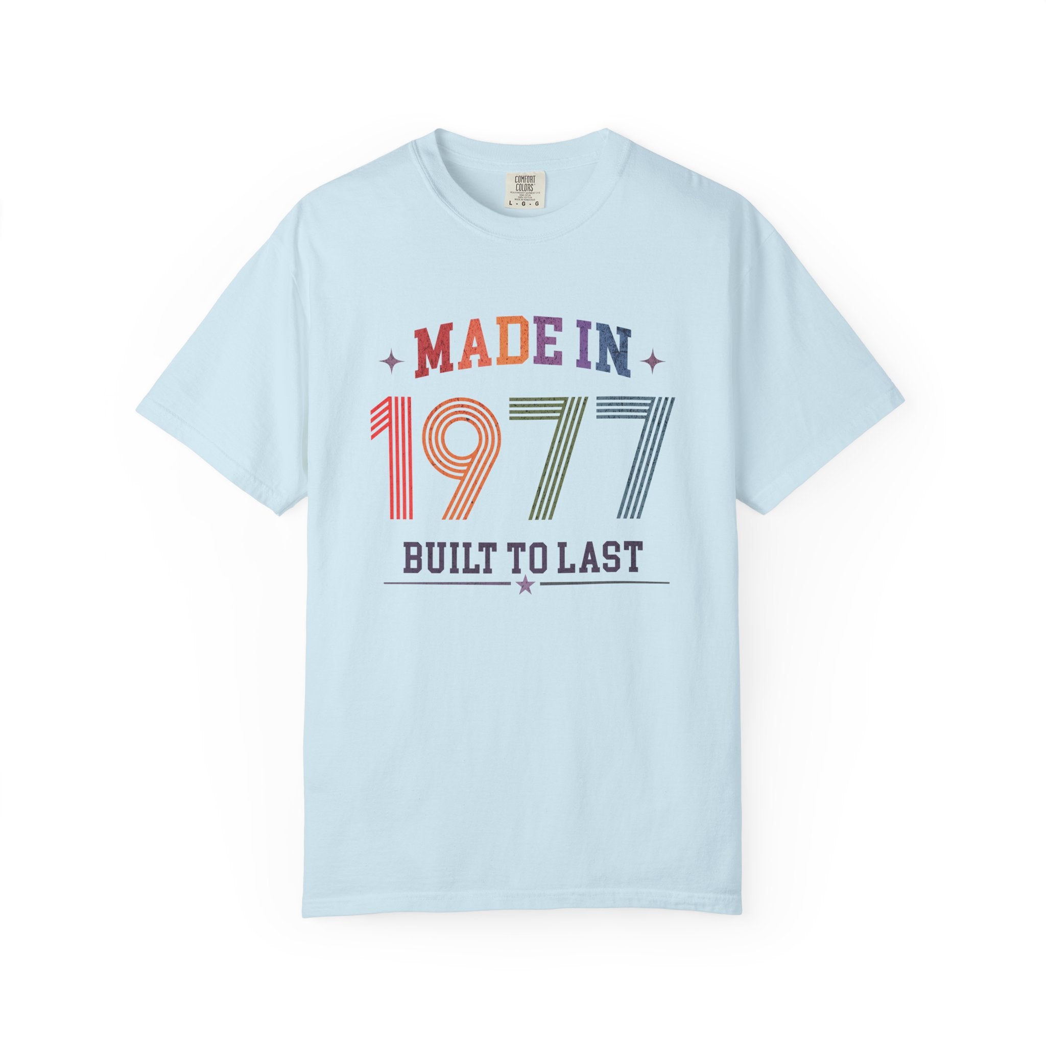 Made in 1977 T-Shirt – 49th Birthday Gift