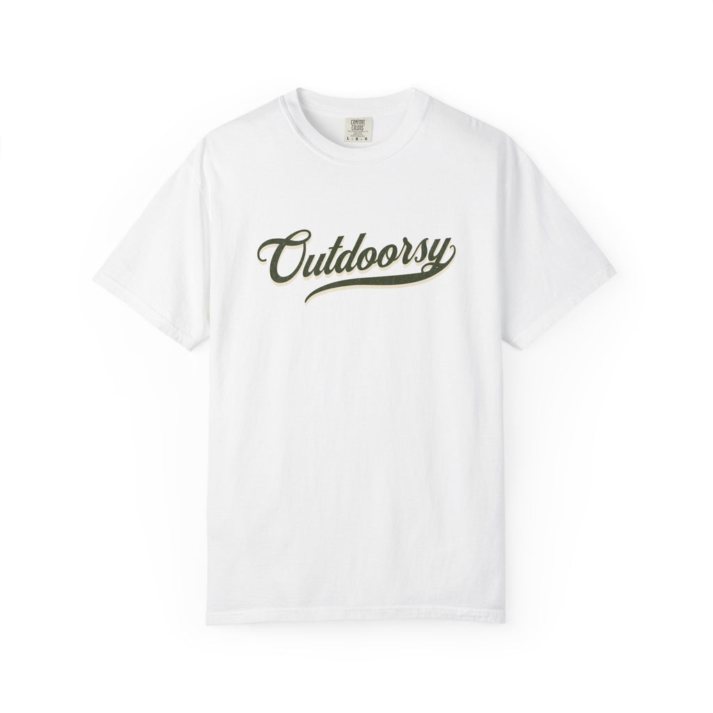 Outdoorsy – Cabin Life & Campfire T-Shirt | Explorer Edition
