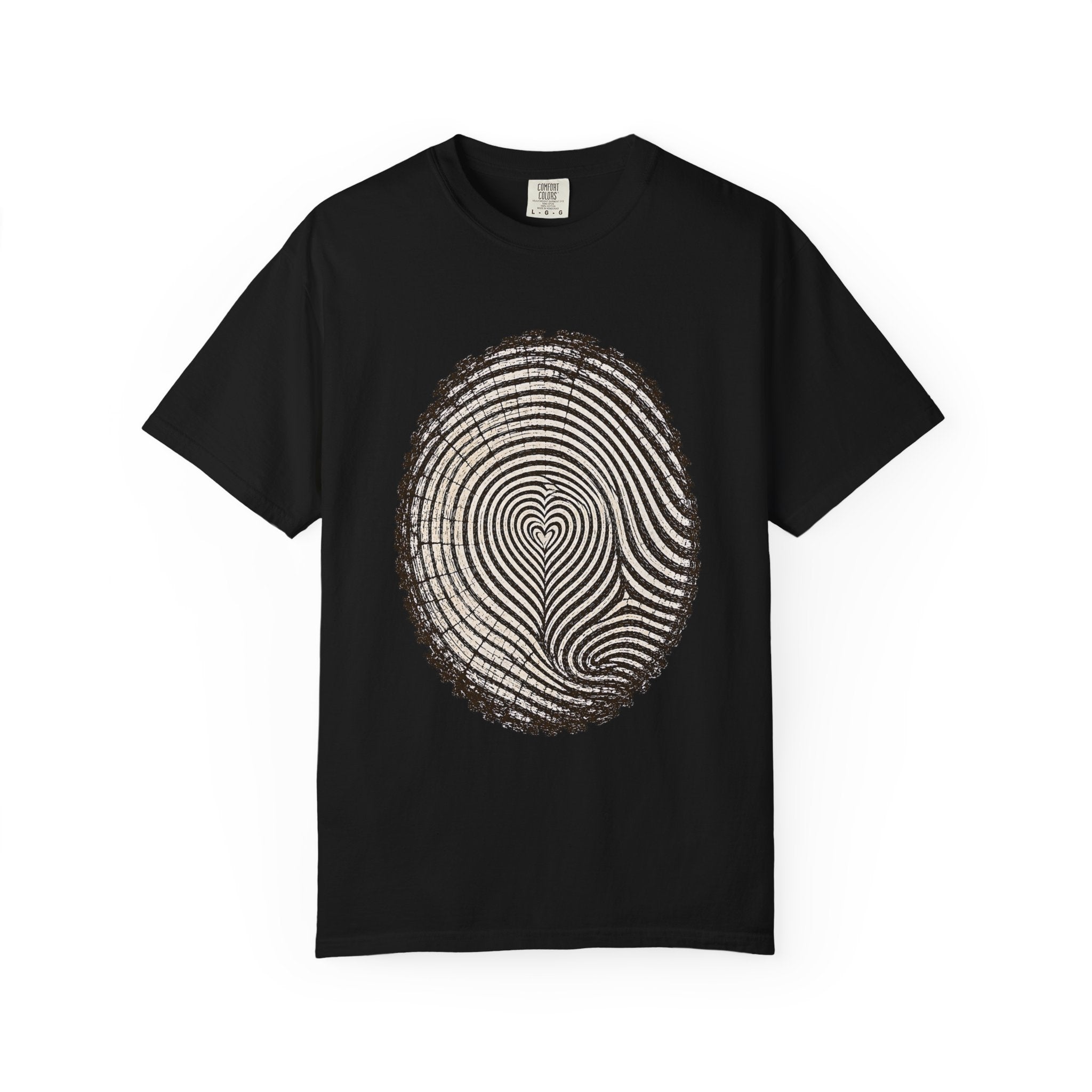 Love the Forest – Tree Ring Heart T-Shirt | Explorer Edition
