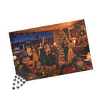Just One Christmas Drink – Vintage Holiday Cocktail Party Art Puzzle