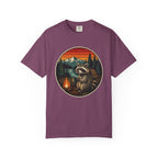Camping Raccoon – Campfire T-Shirt | Explorer Edition